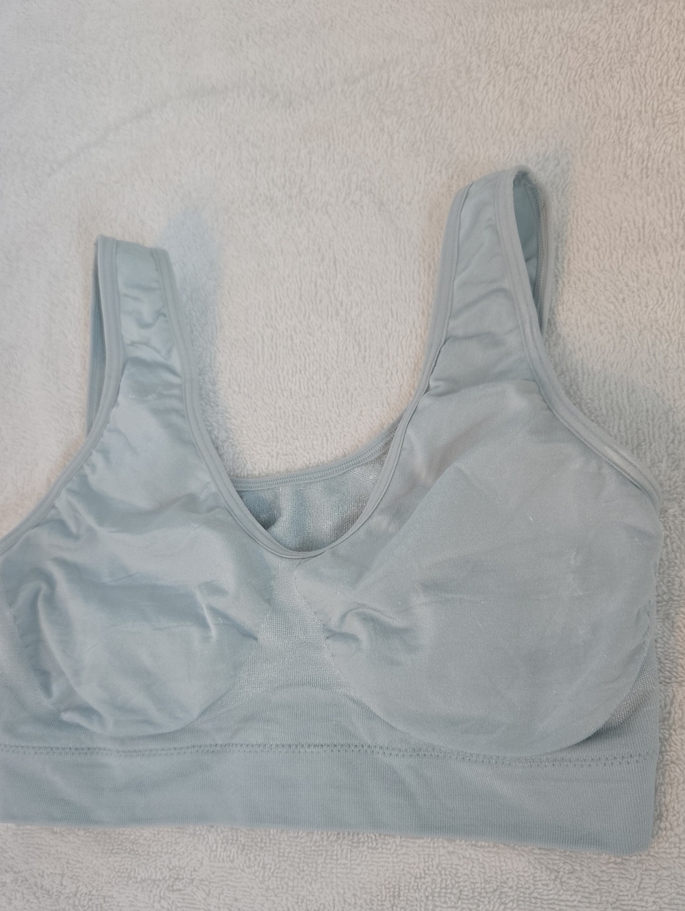 Wacoal Powder Mint Blue Seamless Support Bralette